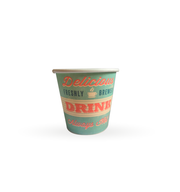 Vaso de Cartón Kraft para café (100 Unidad)