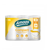 Rouleau de papier toilette Amoos 35 mètres (96 unités)