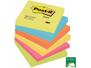 BLOCO POST-IT POSTITIE 76X76 FLUORESCENTE Remova