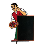 Tabuleiro para exterior "Pizza" Preto de Madeira Remova