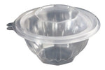 150ML ROUND PP PLASTIC TUREEN WITH LID (EMB WITH 50 PACK)