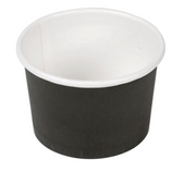 TERRINAS 70 ML PRETA P/ MOLHO EMBALAGEM COM 50 UNIDADES