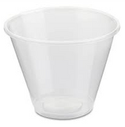 COPO TAÇA PET PARA SOBREMESA 280ML (EMB C/ 100 UND/CAIXA C/