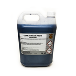 CERA ACRÍLICA COR PRETA - 5L
