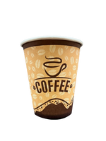 Generic Cardboard Cup "Coffee" 180ml Vending (1000 Units)