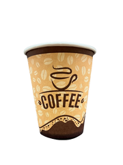 Generic Cardboard Cup "Coffee" 180ml Vending (1000 Units)