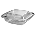 Terrina PET Cristal Quadradra - 250ml (100 Unidade)