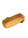 BARQUETA CASTANHA 21X10+4,5CM EMBALAGEM COM 100 UNIDADES