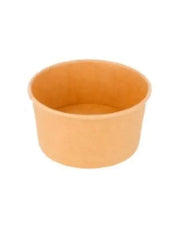 TAÇA DE PAPEL PARA GELADO 90ML KRAFT (EMB. C/50)