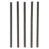 Pajitas de Papel Rectas 0,6x14cm Negras (100 Uds)