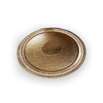 PRATOS DE CARTÃO APOLO DOURADO 24CM (50UND)