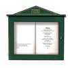 Porta-Menus Luminoso 60x65x8cm Verde Madeira (1 Unidade)