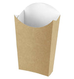 Emballage pour Frites de Pommes de Terre Kraft 13x5x15 (50 Unités)