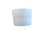 CHAPÉU DE COZINHEIRO DESCARTÁVEL AJUSTÁVEL AIRLAID 18 CM