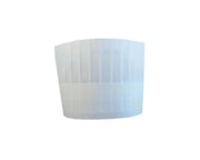 CHAPÉU DE COZINHEIRO DESCARTÁVEL AJUSTÁVEL AIRLAID 18 CM