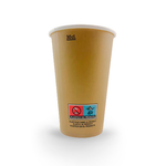 Copo de Cartão Castanho aferido a 300ml (100 Unidade)