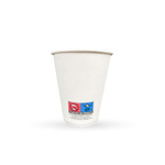 Vaso Cartón Blanco (100 Uds)