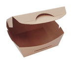 CAIXA CASTANHA SUSHI 9X9X4,5 EMB C/50