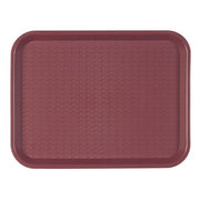 TABULEIRO SELF-SERVICE EM PVC Embalagens e Produtos de Plástico Brasão Rosa Bordeaux 36X46 