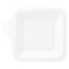 Taças Quadradas para Molhos 11X11X1.7 (CAIXA C/ 1000 UND) Remova Branca 