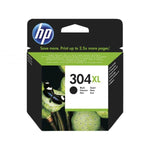 HP 304 XL Black Printer Ink Cartridge (1 Unit)